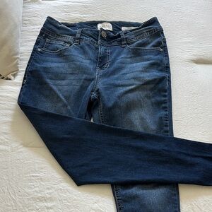 Angels High Rise Dark Blue Jeans for Women